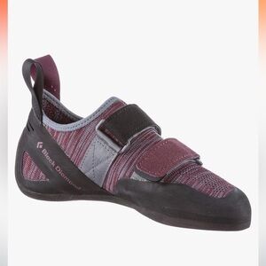 Black Diamond Red and Black Athletic Climbing Shoes